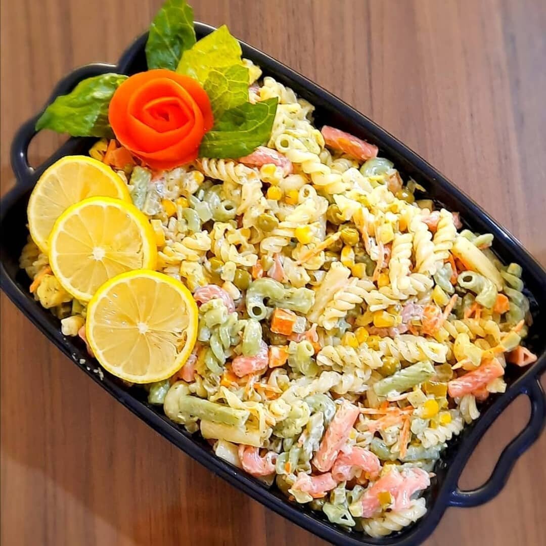 طرز تهیه سالاد ماکارونی ؛ یک پیش غذای خوشمزه ، ساده و فوری