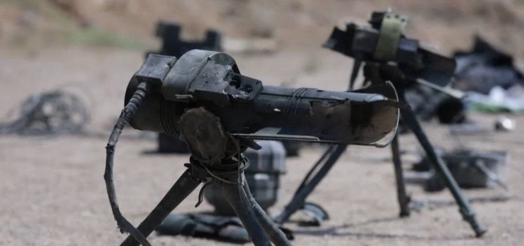 ببینید چه نوع تجهیزات و لانچرهای پرتاب اسپایک از خرابکاران کشف شده است