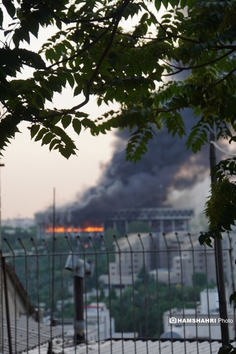 صدا و سیما مورد حمله قرار گرفت| تصاویر