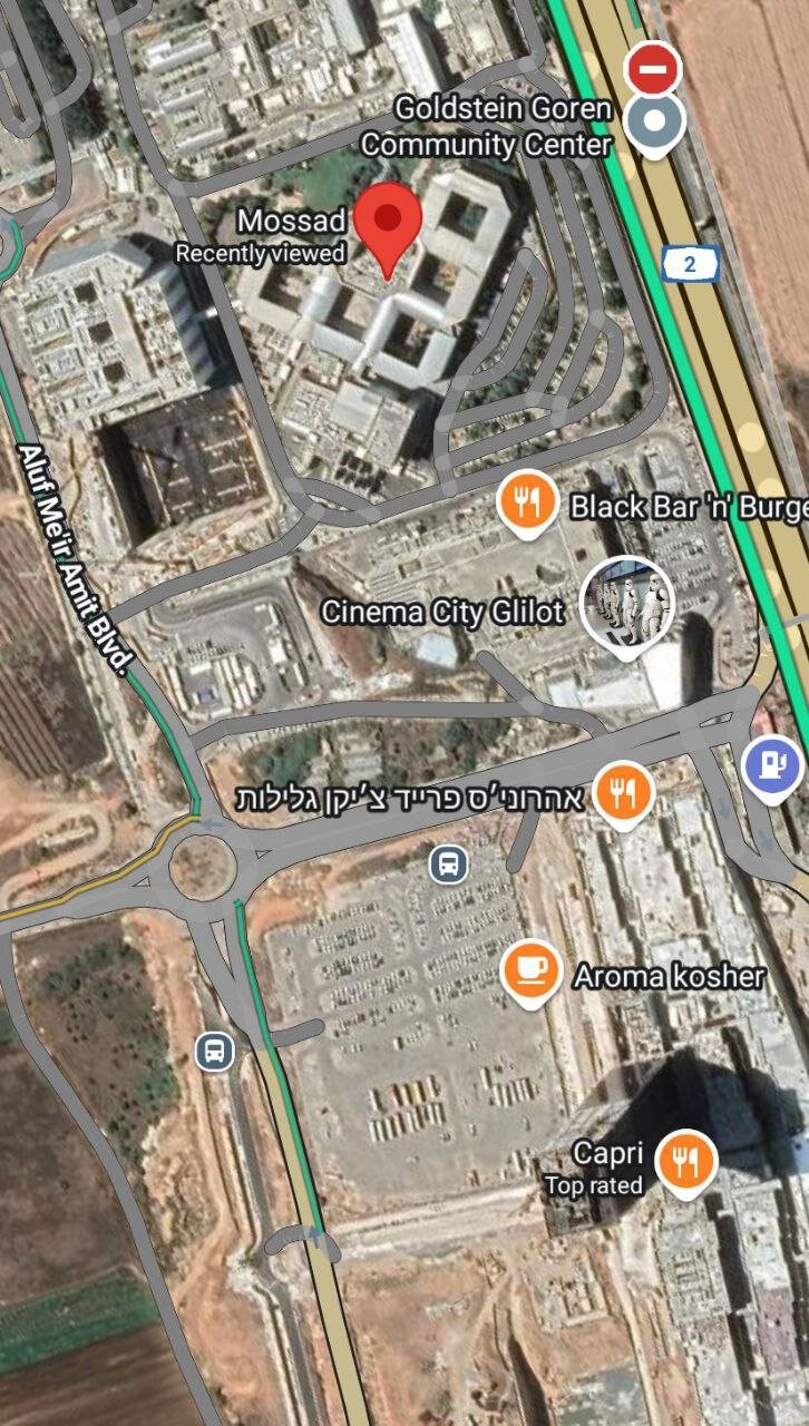 تصاویر جدیدی از موشکهای ایرانی که مقر موساد و منطقه شارون را به جهنم تبدیل کرده است