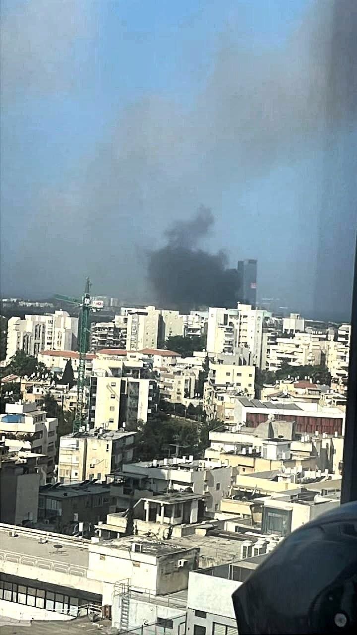 تصاویر جدیدی از موشک‌های ایرانی که مقر موساد و منطقه شارون را به جهنم تبدیل کرده است