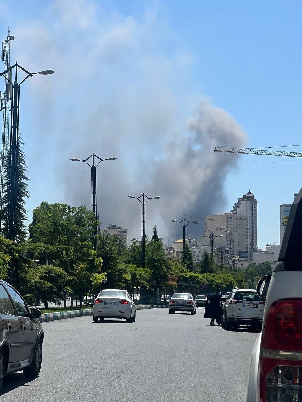 اولین تصاویر از حمله به اندرزگو در تهران | ویدئو
