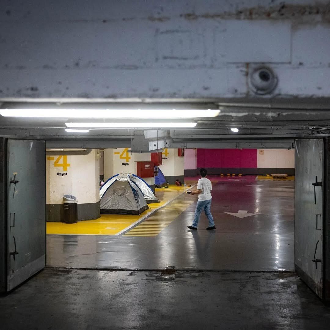 شب سخت صهیونیست‌ها در پناهگاه‌ | تصاویر