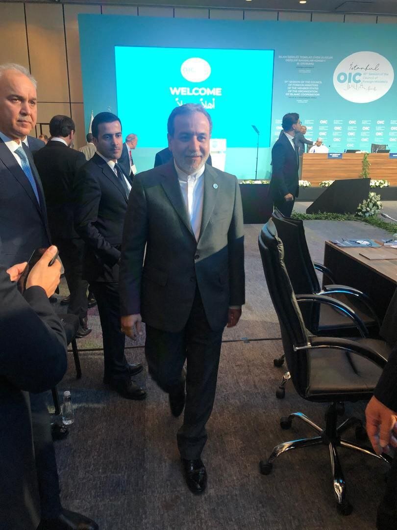 تصاویری از عراقچی در نشست سازمان همکاری اسلامی در استانبول