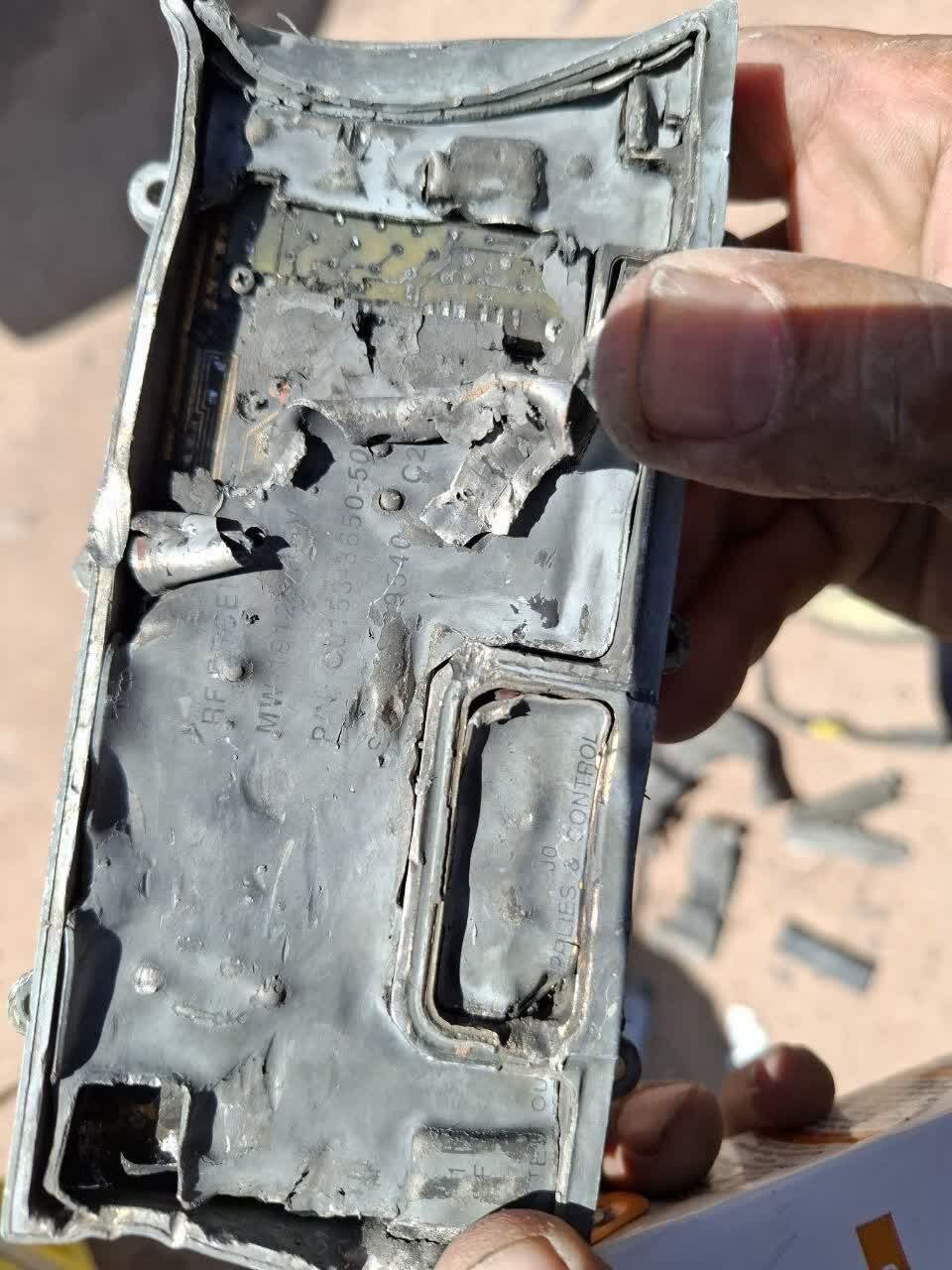 پهپاد انتحاری منهدم‌شده رژیم صهیونیستی در قم | تصاویر