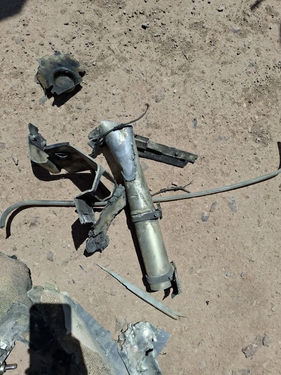 پهپاد انتحاری منهدم‌شده رژیم صهیونیستی در قم | تصاویر