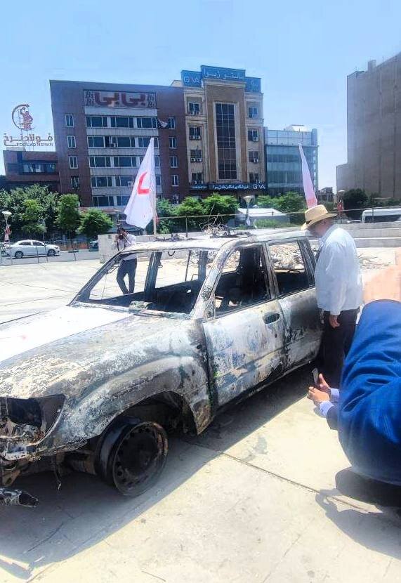 بازدید سفرا از مناطق آسیب دیده تهران