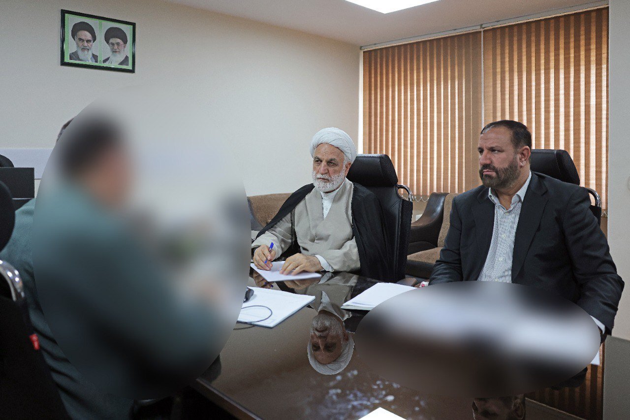 دیدار اژهای و سردار رادان با عناصر وابسته به اسرائیل+ تصاویر | سخنان مهم قاضی القضات