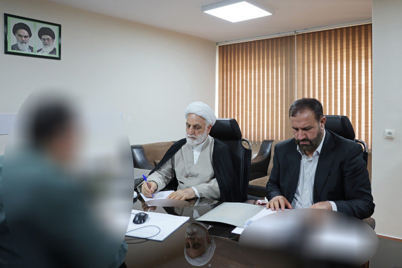 دیدار اژهای و سردار رادان با عناصر وابسته به اسرائیل+ تصاویر | سخنان مهم قاضی القضات