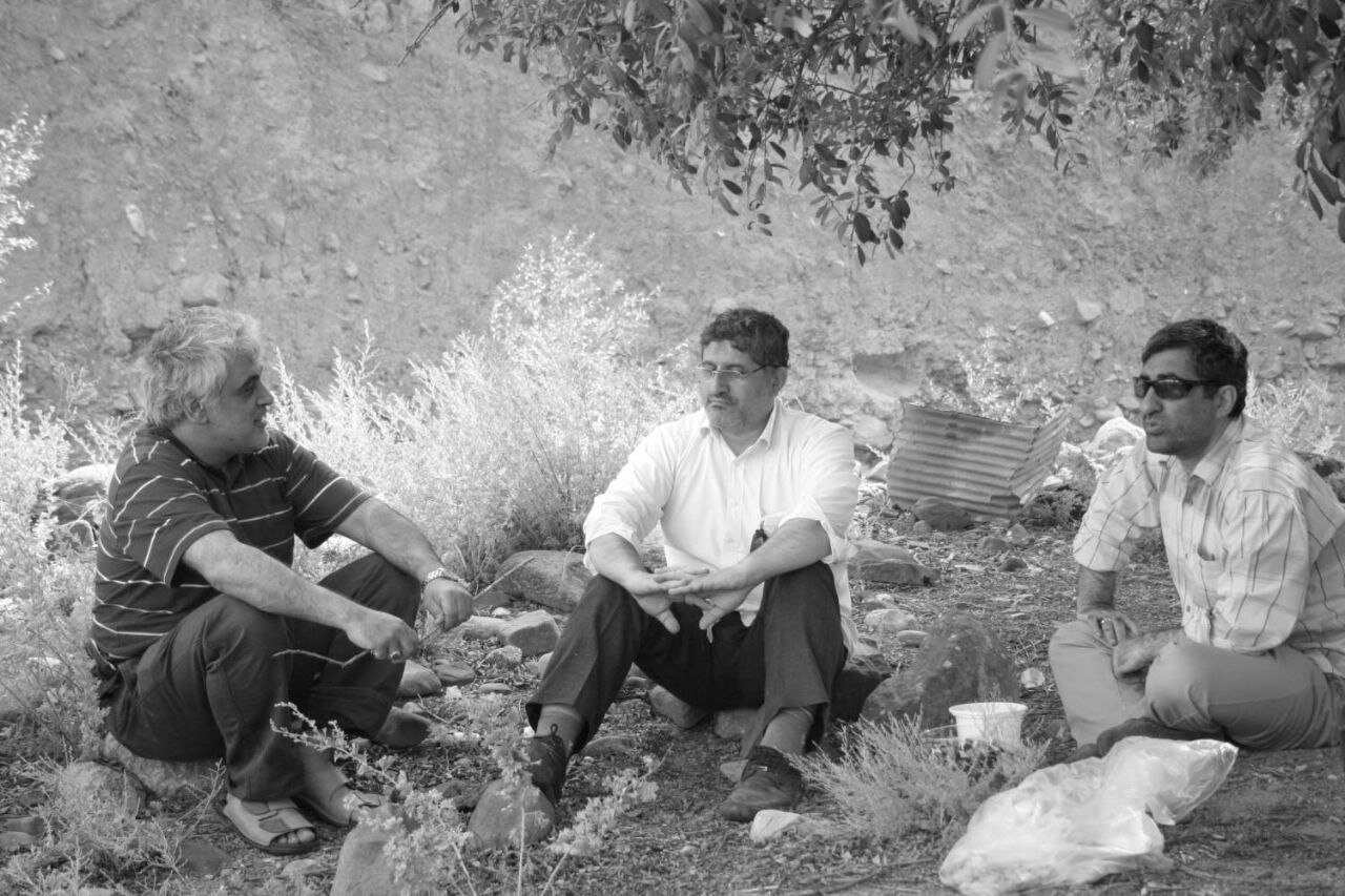 یک قاب جالب از دانشمندان شهید ایران در دامنه کوه + عکس