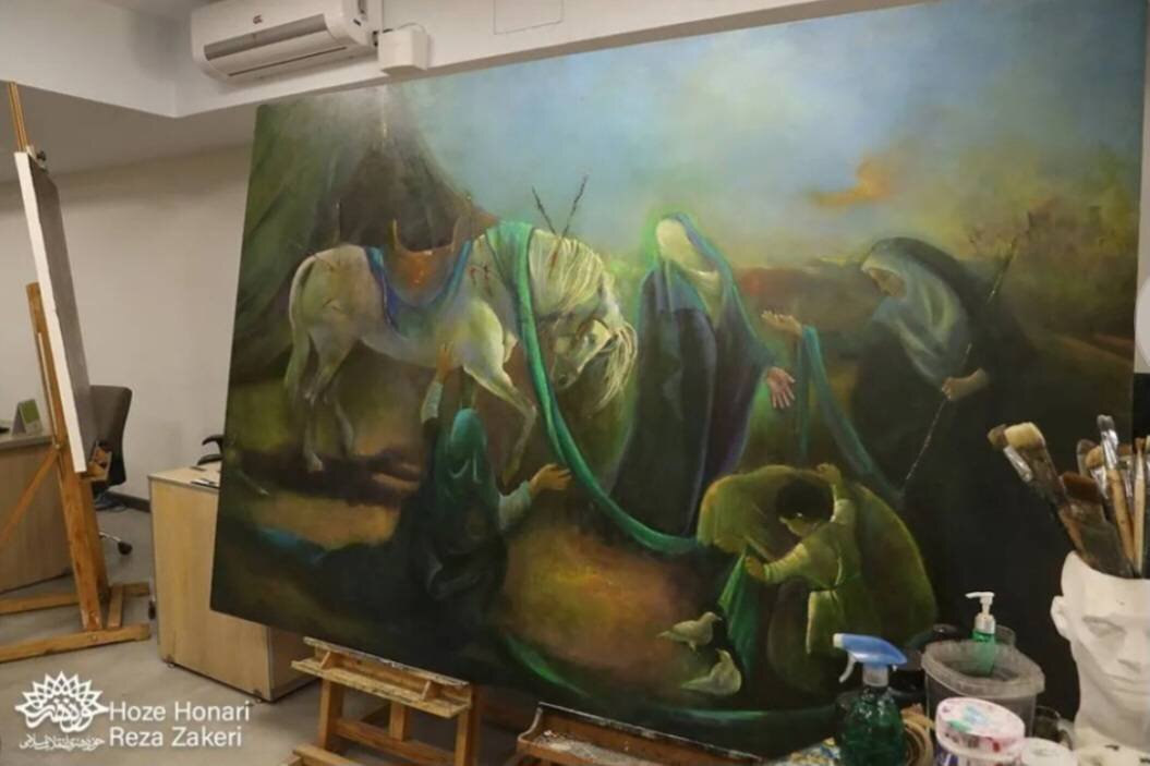 آخرین تابلویی که با رنگ خون ماندگار شد