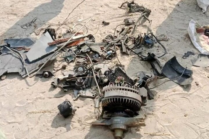 انهدام پهپاد تهاجمی هرمس اسرائیل در استان مرکزی