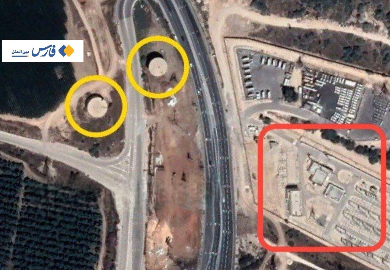 نقطه زنی موشک های ایرانی در اراضی اشغالی  | تصاویر