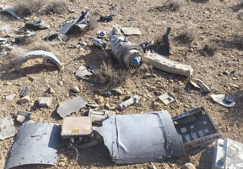 تصاویر انهدام پهپاد پیشرفته اسرائیل قبل از اجرای عملیات