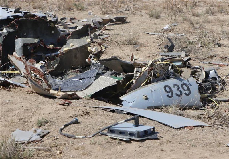 تصاویر انهدام پهپاد پیشرفته اسرائیل قبل از اجرای عملیات