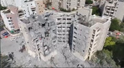 تصاویر هوایی از محل اصابت موشک های ایران به اسرائیل