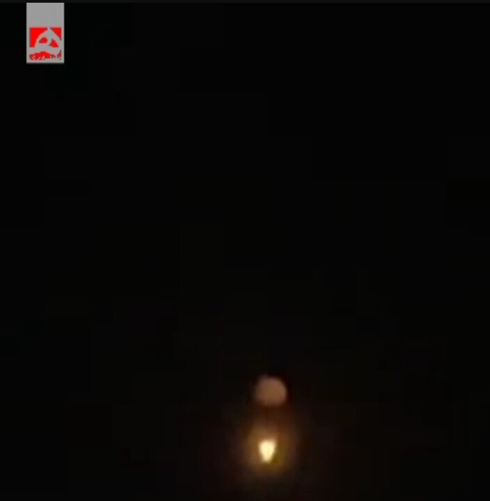 لحظه اجکت خلبان جنگنده اسرائیل در غرب تهران | ویدئو