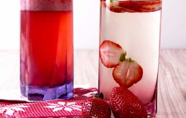 شربت توت فرنگی؛ نوشیدنی خنک و خوشمزه تابستانی