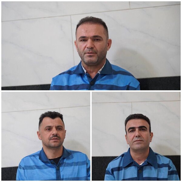 صبح امروز ۳ جاسوس موساد اعدام شدند + تصاویر