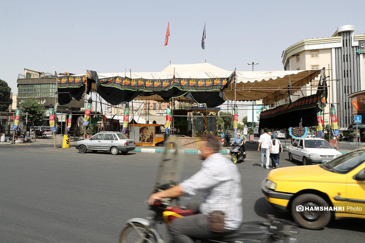 حال و هوای محرمی تهران