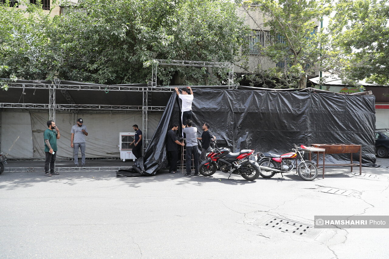 حال و هوای محرمی تهران