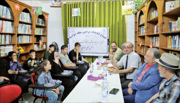 کتابخانه‌ای برای بچه‌های جوادیه