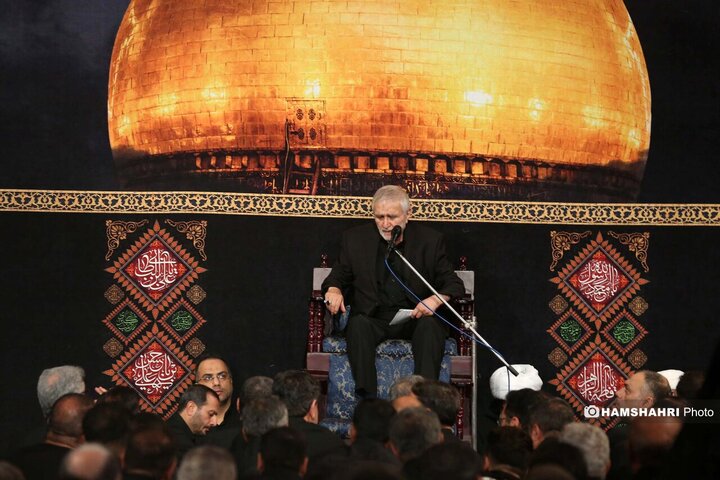 عزاداری در مسجد ارک تهران