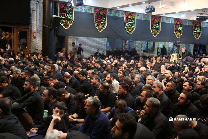 عزاداری در مسجد ارک تهران