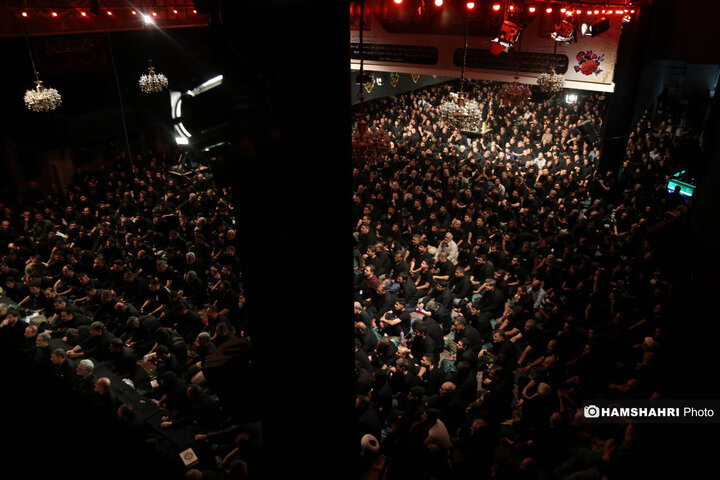 عزاداری در مسجد ارک تهران