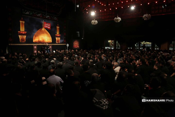 عزاداری در مسجد ارک تهران