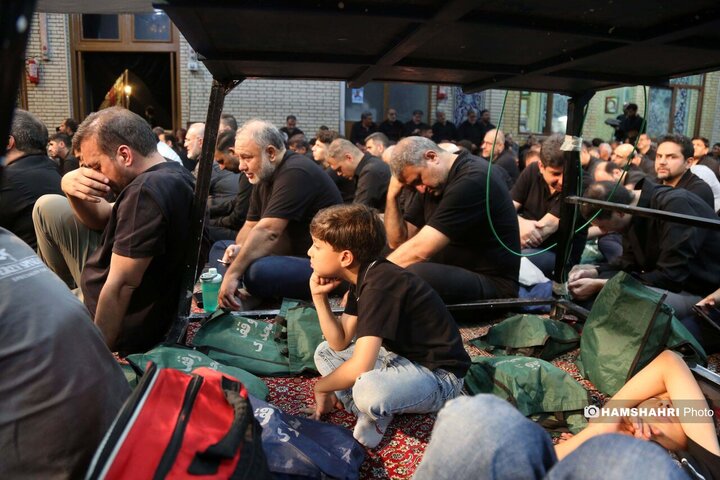 عزاداری در مسجد ارک تهران