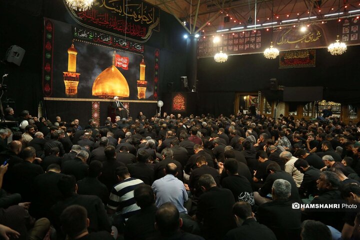 عزاداری در مسجد ارک تهران