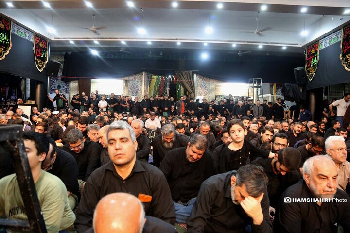 عزاداری در مسجد ارک تهران