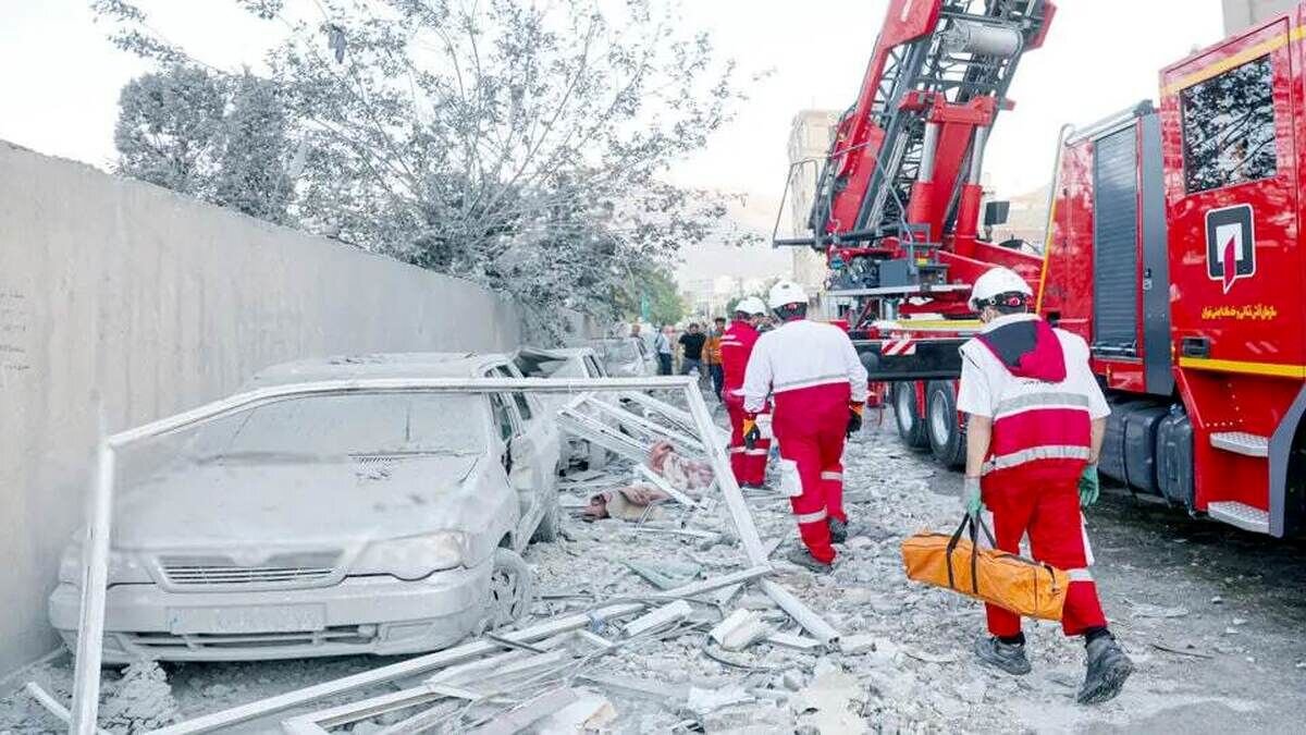 پایان عملیات آتشنشانی تهران در پی حملات رژیم صهیونیستی