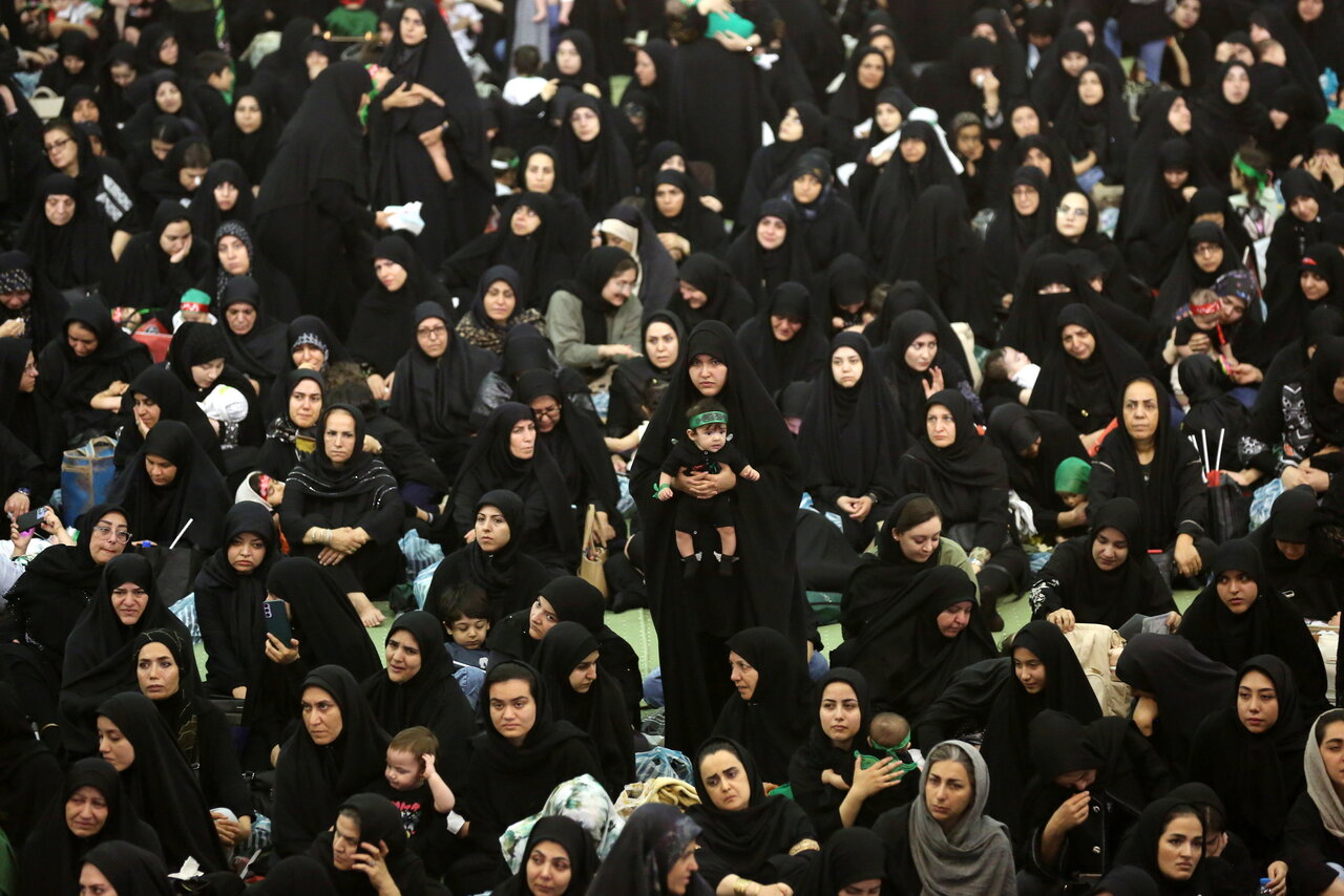 تصاویری از همایش شیرخوارگان حسینی| ای سند غربت آل علی (ع)