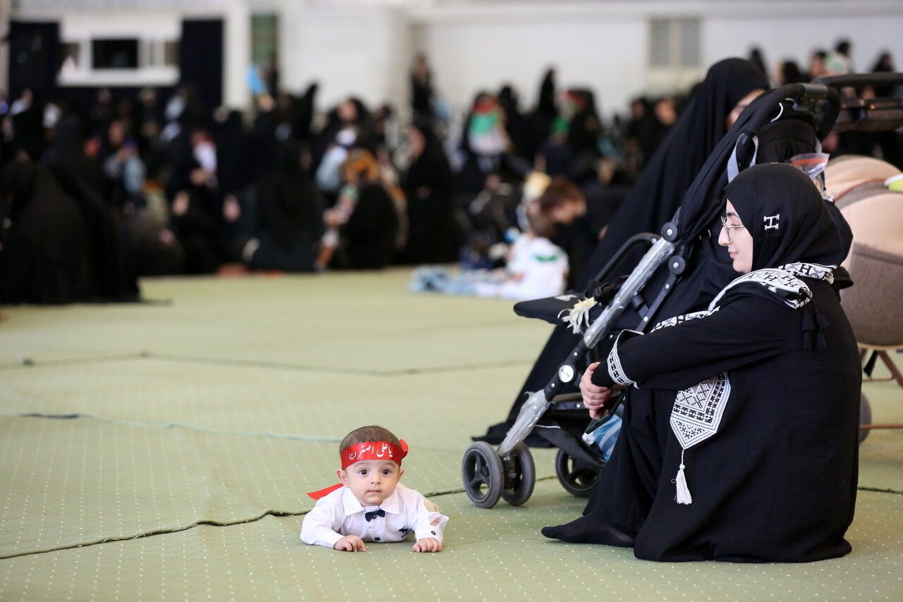 تصاویری از همایش شیرخوارگان حسینی| ای سند غربت آل علی (ع)