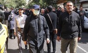 حضور قالیباف در مراسم تشییع شهدای جنگ ۱۲ روزه ایران مقابل رژیم صهیونیستی | ویدئو
