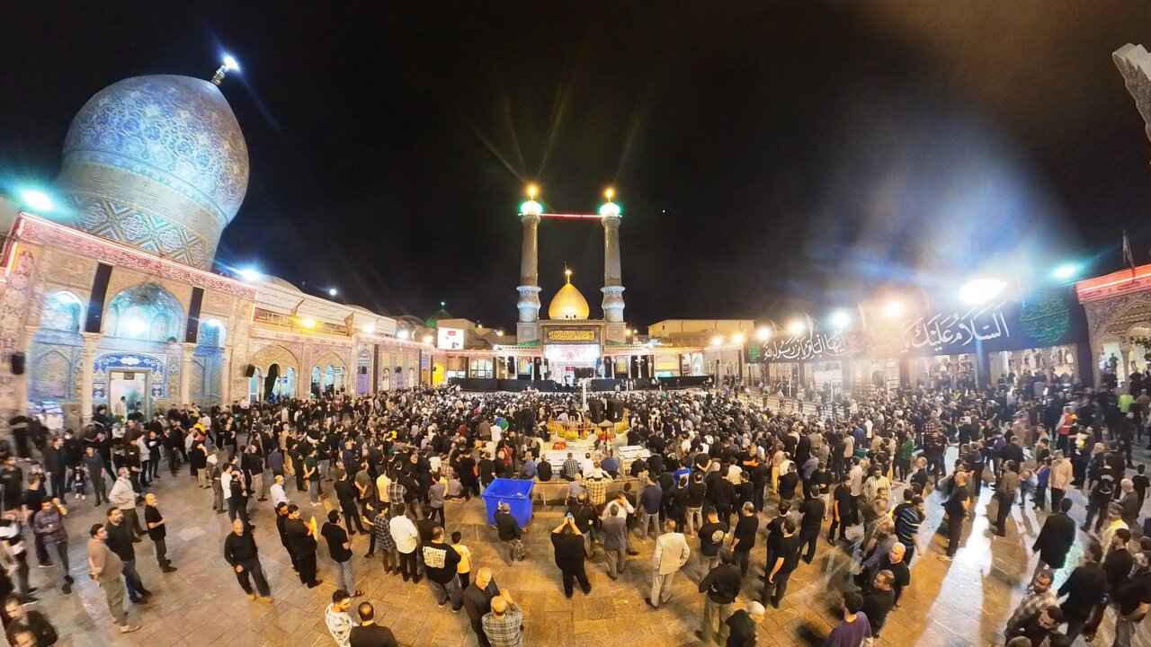 عزاداری در سایه بقاع متبرکه تهران
