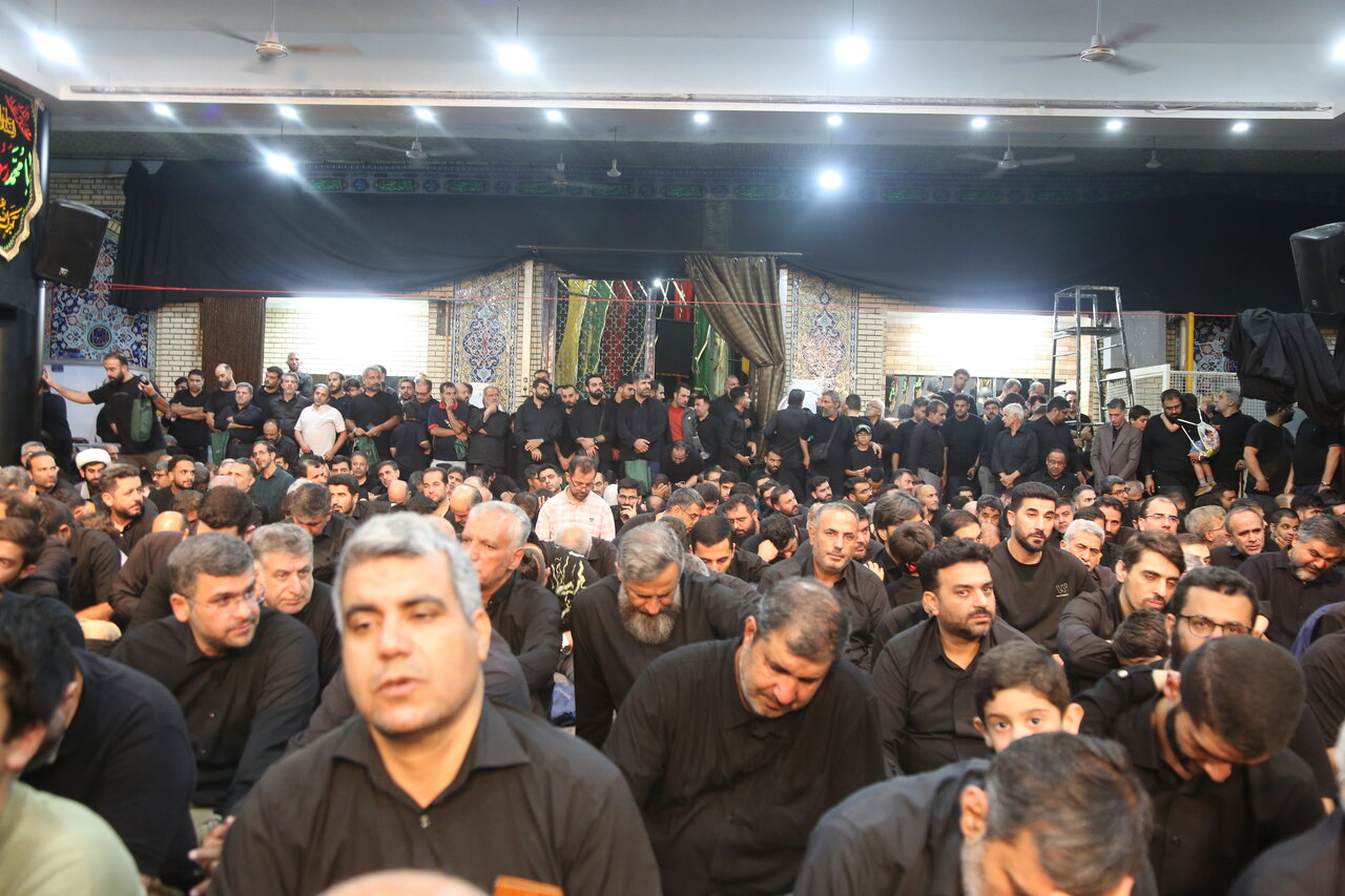 نقطه اتصال زمین و آسمان | گزارش تصویری از عزاداری سالار شهیدان در مسجد ارک