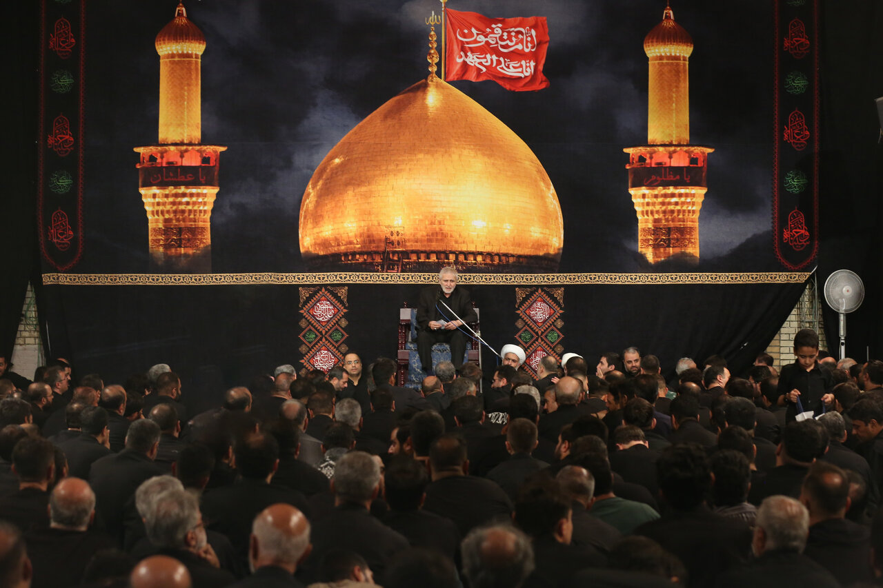 نقطه اتصال زمین و آسمان | گزارش تصویری از عزاداری سالار شهیدان در مسجد ارک