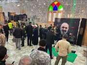 پیکر سپهبد شهید حسین سلامی در در خانه ابدی آرام گرفت | ویدئو