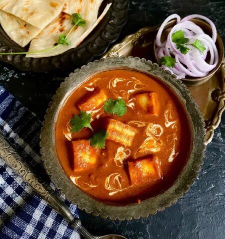 شاهی پنیر؛ یک غذای خوشمزه هندی و محبوب برای گیاهخواران