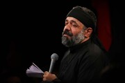 تصاویر نوحه‌خوانی محمود کریمی در محرم ۱۴۰۴ + ویدئو