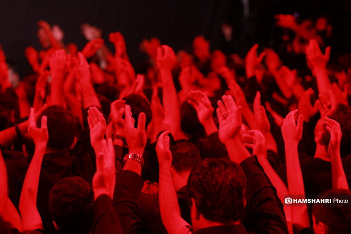 عزاداری شب سوم محرم ۱۴۰۴ در امامزاده صالح