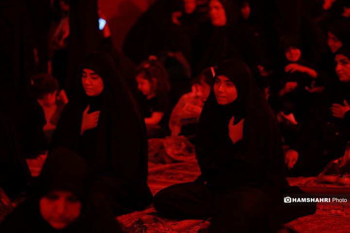 عزاداری شب سوم محرم ۱۴۰۴ در امامزاده صالح