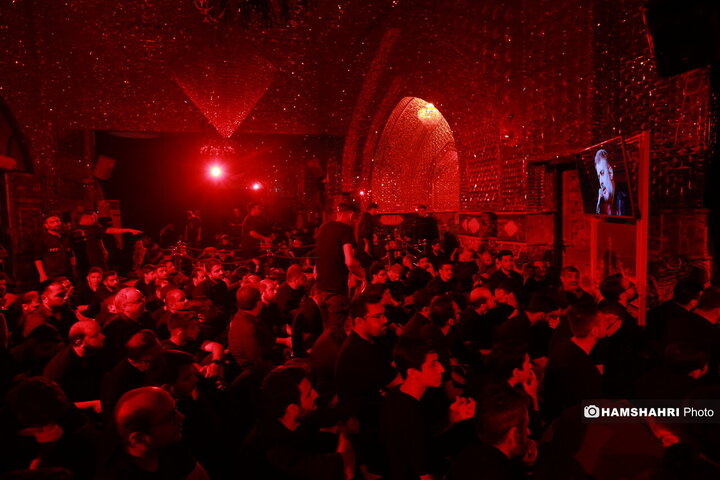 عزاداری شب سوم محرم ۱۴۰۴ در امامزاده صالح