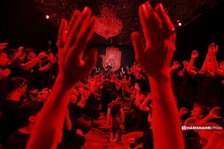 عزاداری شب سوم محرم ۱۴۰۴ در امامزاده صالح