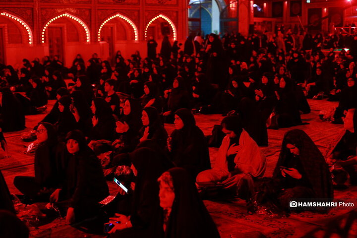 عزاداری شب سوم محرم ۱۴۰۴ در امامزاده صالح