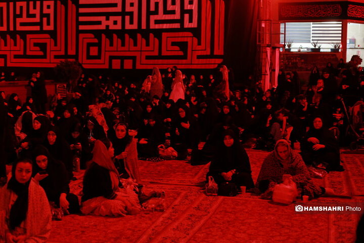 عزاداری شب سوم محرم ۱۴۰۴ در امامزاده صالح