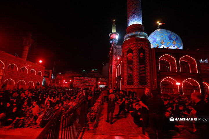عزاداری شب سوم محرم ۱۴۰۴ در امامزاده صالح